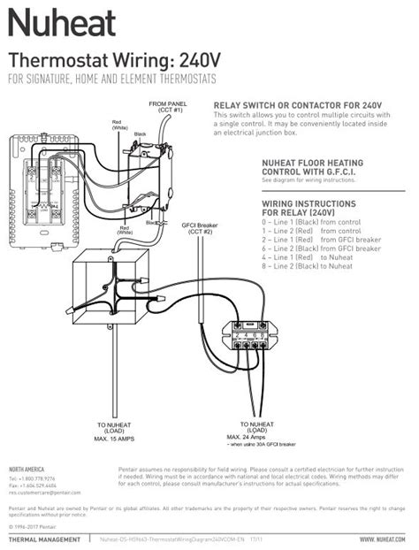 nuheat junction box|nuheat heater red light.